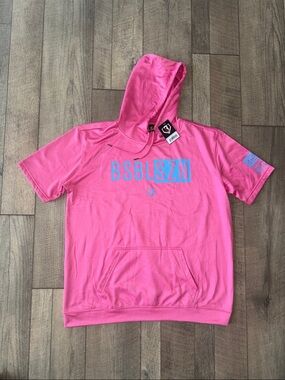 Baseball Lifestyle Short Sleeve Hoodie *NWT*
